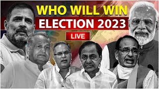 Election Results 2023 Coverage of Counting for 5State Election Winners  Election 2023 [upl. by Imrots]