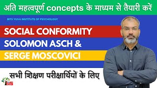 Social Conformity Insights from Solomon Asch amp Serge Moscovici  Deepak K Sharma  BITS YUVA [upl. by Oht980]