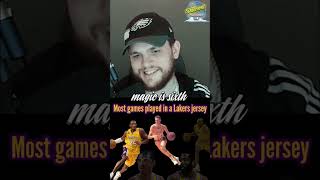 Most Games played in a Lakers Jersey nba shorts [upl. by Bakemeier]