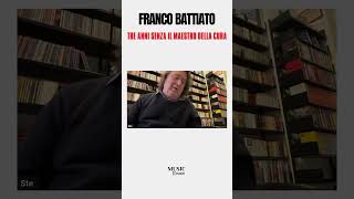 Franco Battiato  Tre anni senza il Maestro della cura Jam TV  Music Room shorts [upl. by Dody]