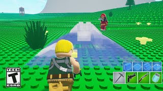 MINHA PRIMEIRA VEZ NO LEGO FORTNITE 1 [upl. by Ahsats133]