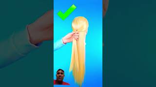 frisuren haartutorial funnyshorts [upl. by Idnal711]