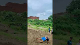 😂😂😂double front flip shorts ger gya viralvideo [upl. by Lertram640]