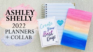 ASHLEY SHELLY 2022 PLANNERS  DAILY  WEEKLY  MONTHLY [upl. by Tatia]