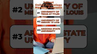 Top 5 Fastest Online Psychology Masters Degrees [upl. by Yroffej]