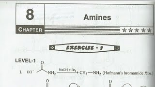 Himanshu Pandey Solutions  Amines  JEE Mains amp Advanced [upl. by Einafets643]