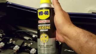 WD40 specialist silicone for jetski maintenance [upl. by Neersin]