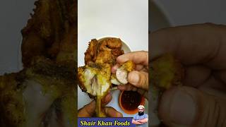 Perfect chicken pakora recipe 😋 chickenpakora chickenpakoda chickendinner chickenrecipe [upl. by Ilac]