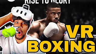 Thrilling Vr Boxing Gameplay and Review [upl. by Garry]