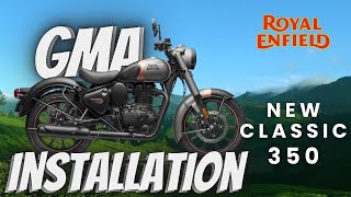 2024 Royal Enfield New Classic 350 Accessories Fitting  Genuine Parts Installation [upl. by Helms]