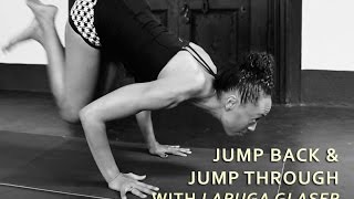 Ashtanga Yoga  Jumpback and Jumpthrough with Laruga Glaser [upl. by Tnomad]