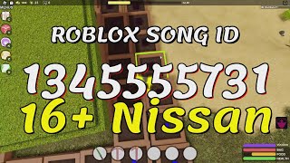 16 Nissan Roblox Song IDsCodes [upl. by Alra875]