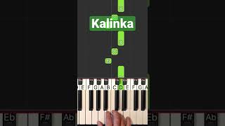 Kalinka  Piano Tutorial [upl. by Dorisa]