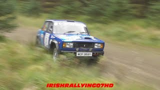 Bushwhacker Rally 2024  SS1 IRISHRALLYING07HD [upl. by Nnaeinahpets]