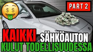 Sähköautoilun KAIKKI kustannukset reilun parin vuoden ajalta  Hyundai Kona Electric MY21 [upl. by Nodarb]