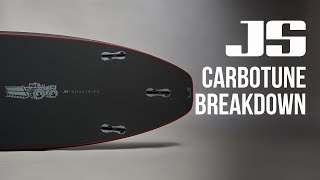 JS Carbotune Technology Breakdown  Down the Line Surf [upl. by Brawley858]