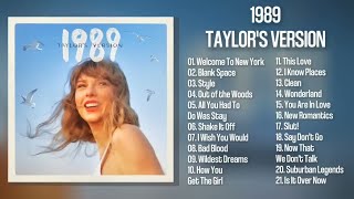 Taylor Swift  1989 Taylors Version Full Album [upl. by Adamsen408]