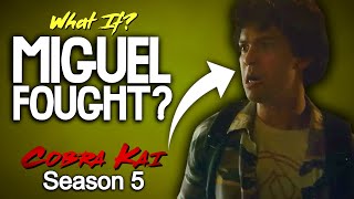 What If Miguel Fought The Shop Guys Cobra Kai Season 5 [upl. by Notsud]