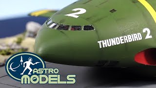 Thunderbird 2  Astro Models Premium Edition Prebuilt amp Painted Aoshima Model  1350 Scale [upl. by Eisen]