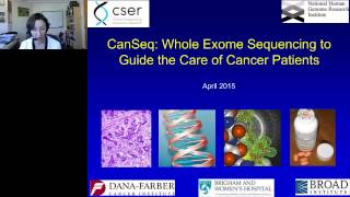 Judy Garber  Germline Cancer Genetics in 2015 [upl. by Ecaidnac154]