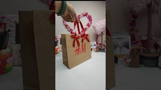 I Made HampM Paper Bag DIY crafternisha1 diy short trending [upl. by Naillik]