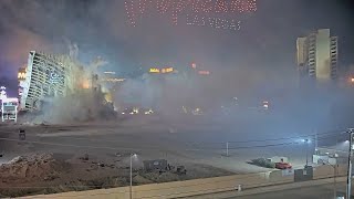 Watch Implosion of Las Vegas Casino [upl. by Malvie704]