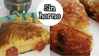 CÓMO HACER TORTA DE PLÁTANO MADURO SIN HORNO [upl. by Adnileb902]