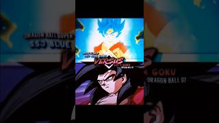 Ssj 4 VS Ssj Blue Goku  anime edit goku [upl. by Daisy322]