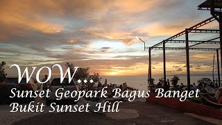 LIBURAN KE SUKABUMI GEOPARK CILETEH BUKIT SUNSET HILL MAMPIR KE WARUNG AJENG PANTAI PELABUHAN RATU [upl. by Finzer]