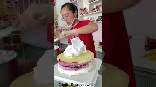 Amazing cake 🍰🎂 making in china 😲😳 amazingfacts हिंदीfacts cake [upl. by Sillek]