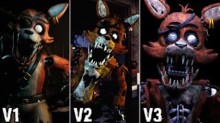 Evolution of FNAF Plus Jumpscares amp Extras LostPawPlay version [upl. by Areis]