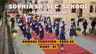 Annual Function  Part  01  Sophia Sr Sec School Lalarpura [upl. by Beitz]