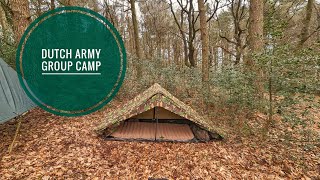 Dutch army group camp [upl. by Suoiluj469]