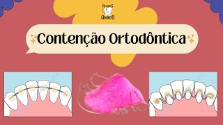 CONTENÇÃO ORTODÔNTICA  SAIBA QUAL É A INDICADA PARA SEU CASO [upl. by Etolas597]