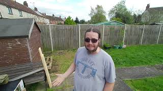 NEW SHED BUILD KETER DARWIN 8 X 6 Installation and Time Lapse [upl. by Cirri]