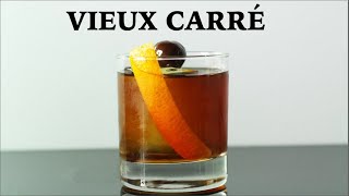 Receita de VIEUX CARRÉ Cocktail com Cognac e Whiskey cocktails cognac whiskey [upl. by Dnomsad260]