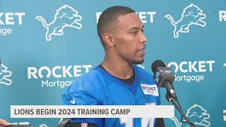 Lions begin 2024 training camp with Super Bowl expectations [upl. by Mrots505]