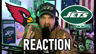 JETS vs CARDINALS REACTION 111024 Why I HATE the JETS [upl. by Zarihs]