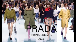 Prada’s Womenswear Spring Summer 2025 Fashion Show [upl. by Altheta]