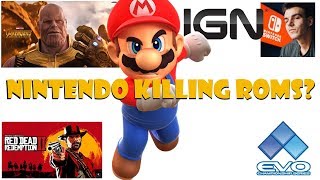 Nintendo killing roms IGNs plagiarism amp more [upl. by Llertal656]