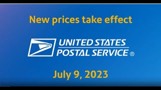 USPS Rate Change Highlights – July 9 2023 [upl. by Kasevich829]