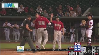 TinCaps outlast Lansing in series opener [upl. by Nnayecats]