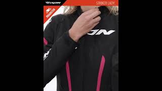 Ixon Striker Ladies Motorcycle Textile Jacket [upl. by Jamieson]