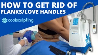 How to Get Rid of Love handles  Muffin Top with CoolSculpting [upl. by Cynar]