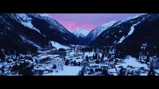 Gressoney Saint Jean early morning  DJI Mavic 2 Footage [upl. by Edee]