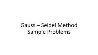 Finals  Power Flow Analysis  Gauss Seidel Iteration Method  EE41S2  October 30 2024 [upl. by Nikita947]