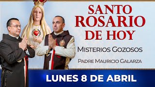 Santo Rosario de Hoy  Lunes 8 de Abril  Misterios Gozosos rosario [upl. by Delly]