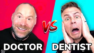 Doctor VS Dentist Challenge Who’s SMARTER [upl. by Cory]