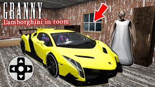 Playing Granny vs Lamborghini in Room  Secret MOD for Granny  Gameplay Animation p35 [upl. by Hudson706]