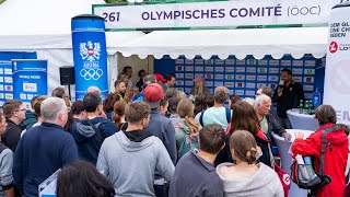 Tag des Sports 2023 StarParade am ÖOCStand [upl. by Iong913]